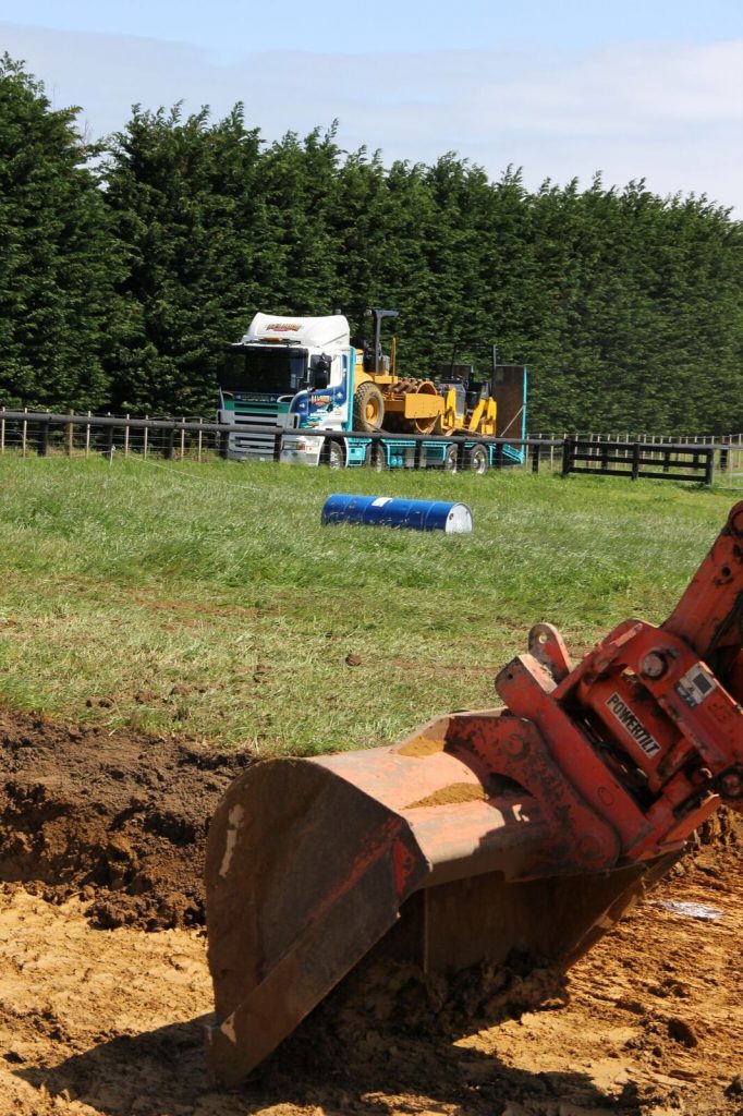 Waiau Pa Site Cut