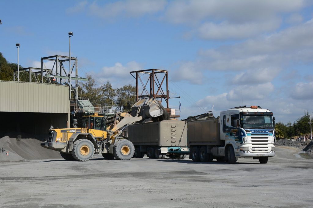 Loading Up at Quarry